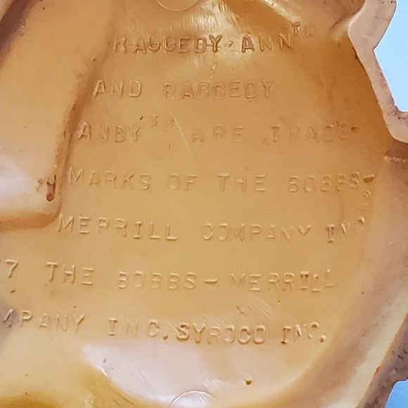 Raggedy Ann and Andy vintage 1977. Wall deco. By Bob Merrill. - Picture 8 of 10